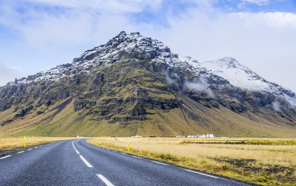 Sur la route entre Seljalandsfoss et Skogafoss