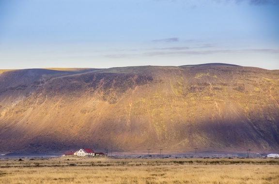 Sur la route entre Selfoss et Fludir